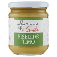 Pralina, Le Vellutate di Apri e Gusta piselli e timo