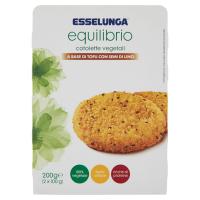 Esselunga Equilibrio cotolette vegetali a base di tofu con semi di lino