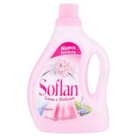 Soflan, lana e delicati detersivo liquido per lavatrice e a mano