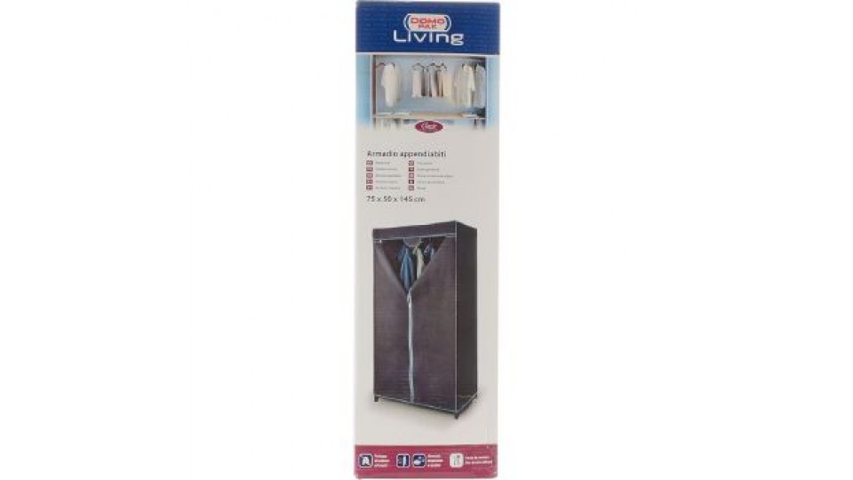Domopack, Living armadio appendiabili mis. 75x50x145 cm