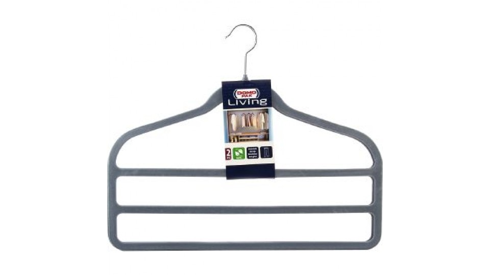 Domopak Living Gruccia portapantaloni antiscivolo