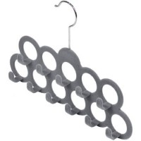 Domopak Living Gruccia porta accessori antiscivolo, colori assortiti grigio o blu
