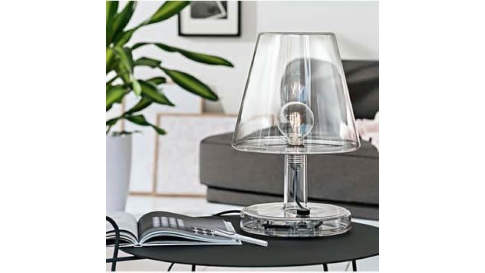 Lampada Da Tavolo Grigio 6500 PUNTI +