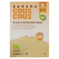 Sahara, Cous Cous di ceci e lenticchie rosse biologico senza glutine