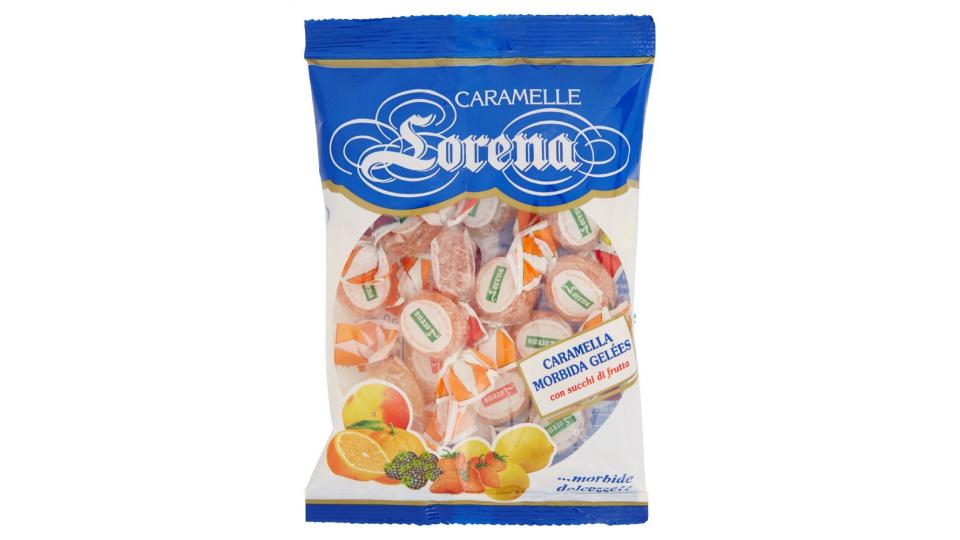 Lorena, caramelle morbide gelées con succhi di frutta