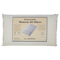 Guanciale Memory Air Silver, misura 42x72x12 cm