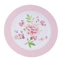 Tognana Sottopiatto Peony in plastica decorata, ideale anche come vassoio, diametro