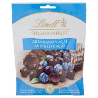 Lindt, Sensation Fruit cioccolato fondente con ripieno di mirtillo e acai