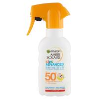 Garnier, Ambre Solaire Kids Advanced Sensitive spray Gachette solare protettivo FP 50+