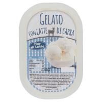 Gelato con latte di capra fior di latte