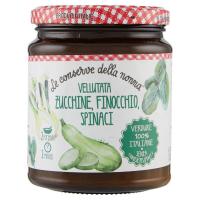 Le conserve della nonna, vellutata di zucchine finocchio spinaci