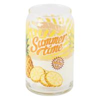 Bicchiere in vetro, decorazione Summer Time Fun in the Sun