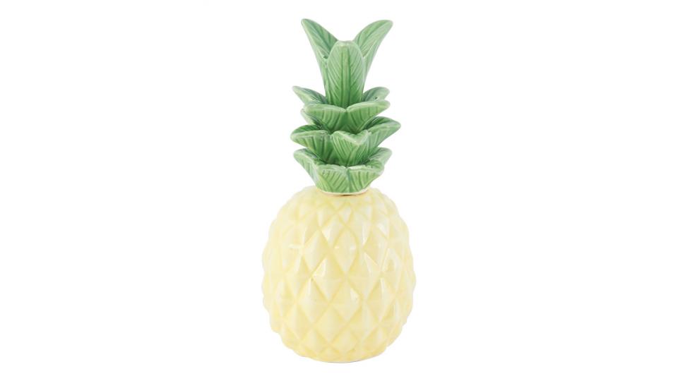 Ananas in porcellana, altezza