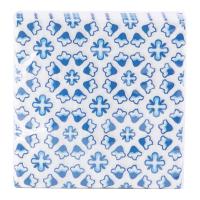 Tovagliolo Maiolica 2 veli mis. 25x25 cm