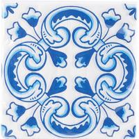 Tovagliolo Maiolica 2 veli mis. 33x33 cm