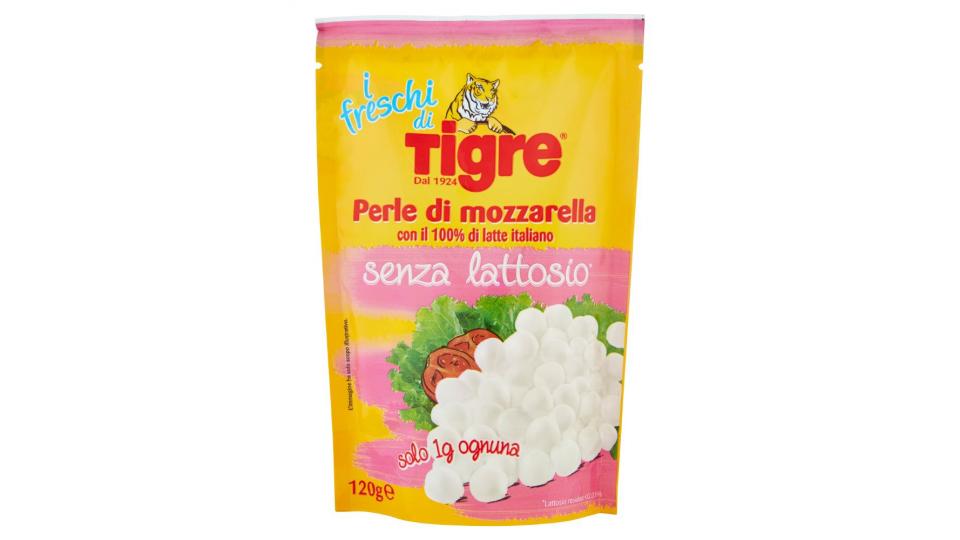 Tigre, I freschi di Tigre perle di mozzarella senza lattosio