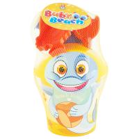 Buby Beach Set giochi da spiaggia con secchiello, soggetti assortiti
