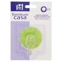 Oreca New, forniture casa gancio adesivo colori e modelli assortiti