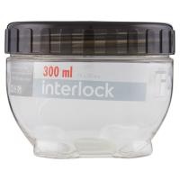 Lock&Lock Contenitore Interlock per alimenti trasparente, misura 95x73 mm, capacità