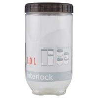 Lock&Lock Contenitore Interlock per alimenti trasparente, misura 95x175 mm, capacità