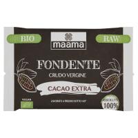 Maama, fondente crudo vergine cacao extra assoluto 100% biologico