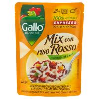 Gallo, Expresso Mix con riso rosso con verdure e mais