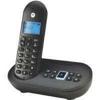 Motorola Cordless T111, colore bianco arancio