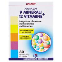 Radiumfarma Benessere, Lineawit Adiuva day 9 minerali + 12 vitamine 30 compresse