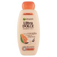 Garnier, Ultra Dolce al latte di vaniglia e polpa di papaya shampoo 2in1