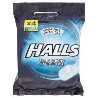 Halls, Extra Forte caramelle dure senza zucchero