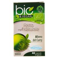 Bio&Vegan, ferro di origine naturale 40 capsule
