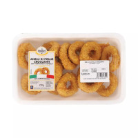 Anelli di pollo croccanti