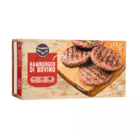Hamburger di bovino adulto