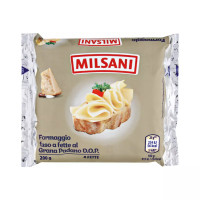 Formaggio fuso a fette con Grana Padano