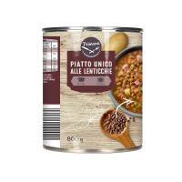 Stufato di lenticchie con carne