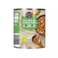 Stufato di lenticchie vegano