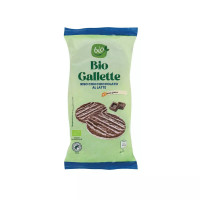 Gallette ricoperte di cioccolato al latte