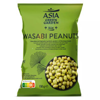 Snack mix wasabi peanuts
