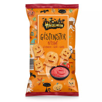 HALLOWEEN Patatine fantasma ketchup