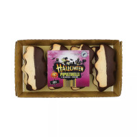 Biscotti di Halloween a forma di pipistrello