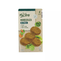 Mini burger vegani agli spinaci