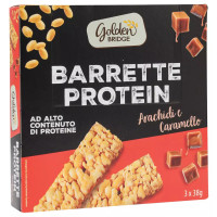 GOLDEN BRIDGE Barrette muesli arachidi e caramello