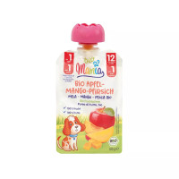 Pouch purea gusto mela, pesca e mango
