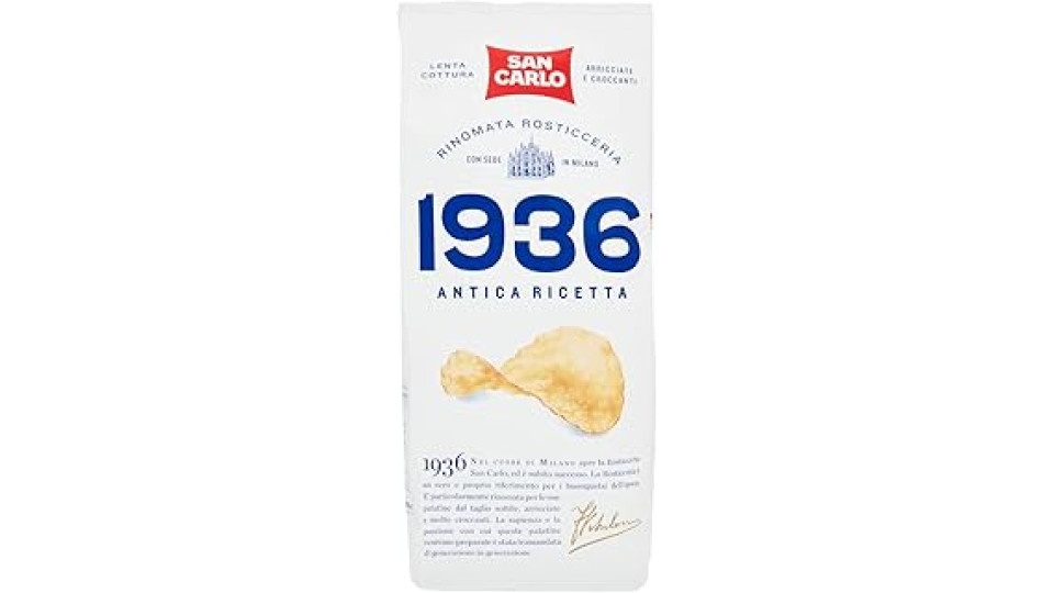San Carlo, 1936 antica ricetta