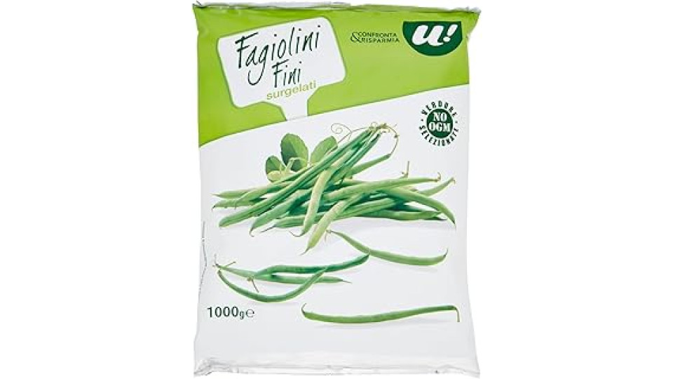 Fagiolini fini surgelati U! Confronta & Risparmia