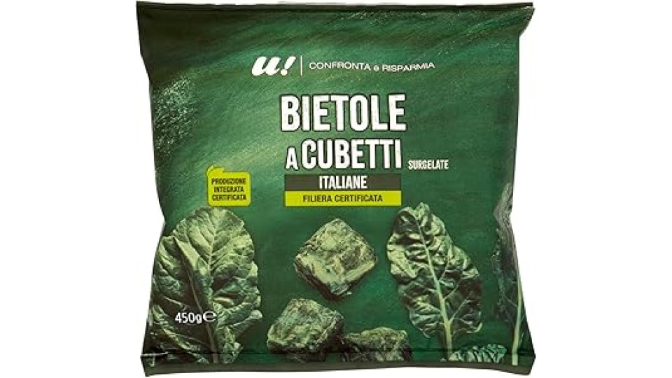 Bieta a cubetti surgelati U! Confronta & Risparmia