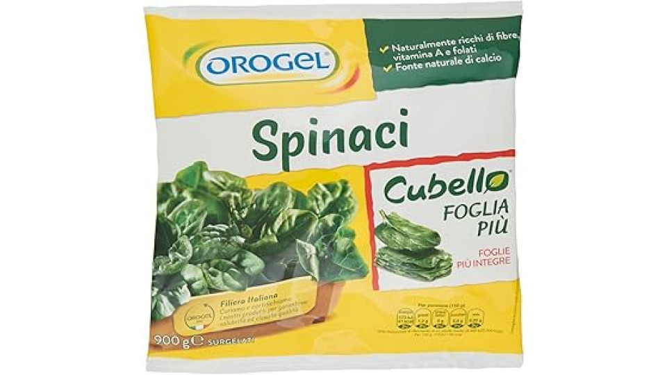 Orogel - Spinaci Cubello