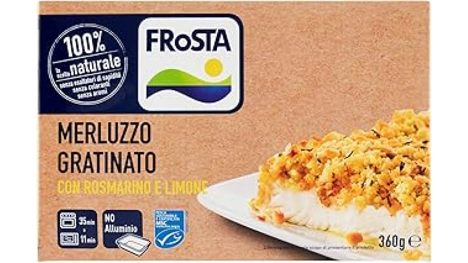 Merluzzo Gratinato con Rosmarino e Limone 