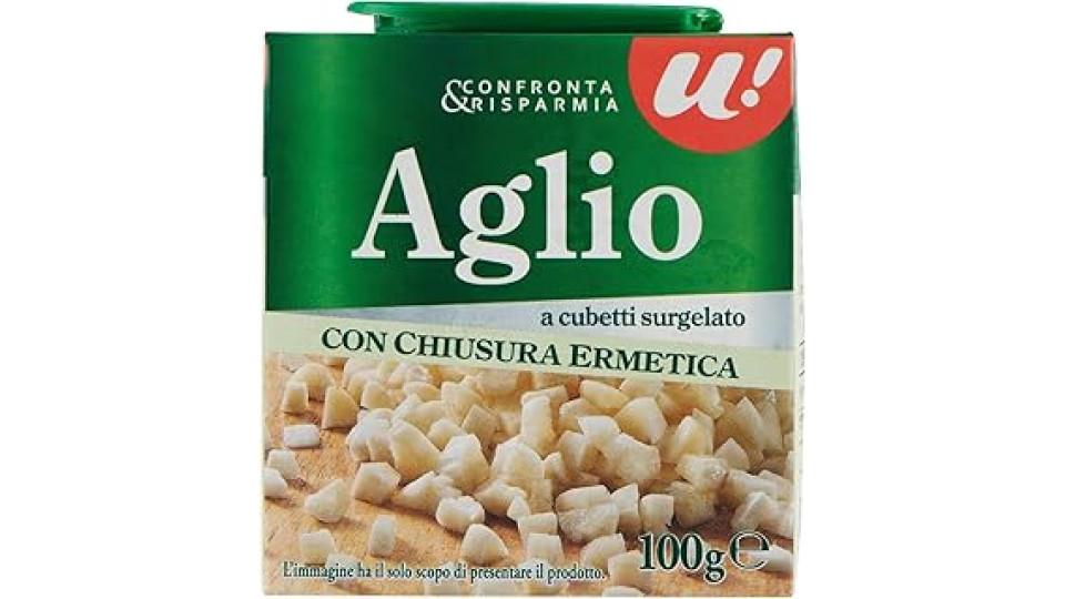 Aglio a cubetti surgelato U! Confronta & Risparmia
