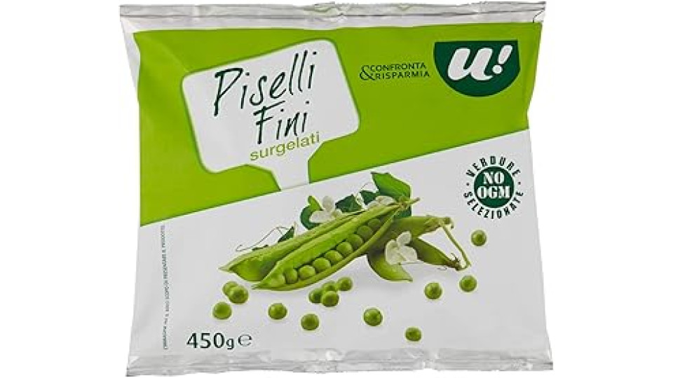Piselli fini surgelati U! Confronta & Risparmia